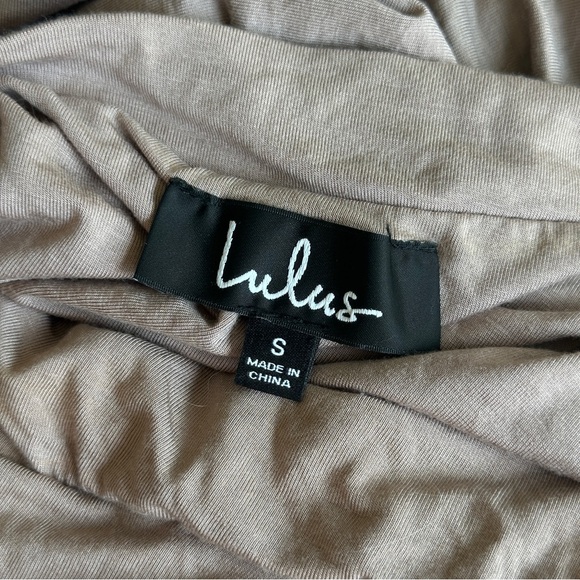 Lulu’s Tan Infinity Dress - Picture 9 of 13